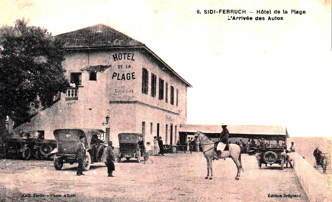 2870- Sidi-Ferruch - Hotel de la Plage - Arrivee des Autos.jpg